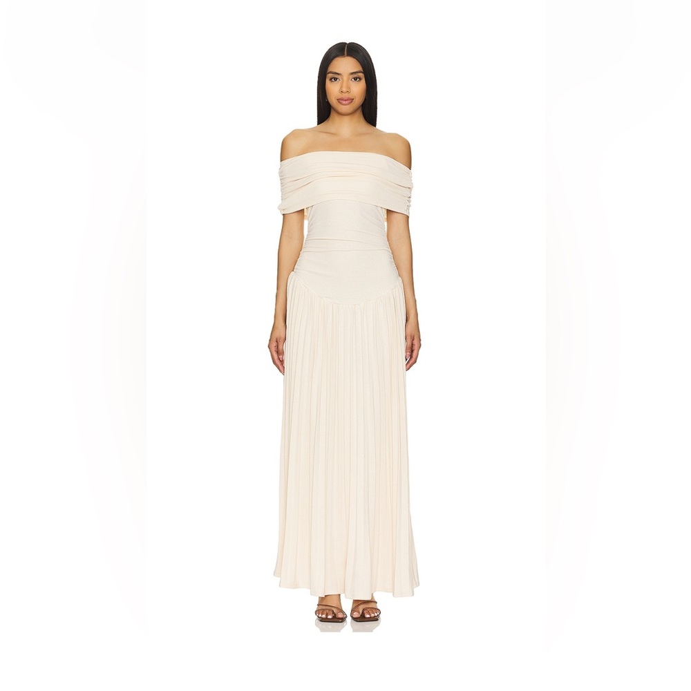 Lioness Cream Maxi Dress